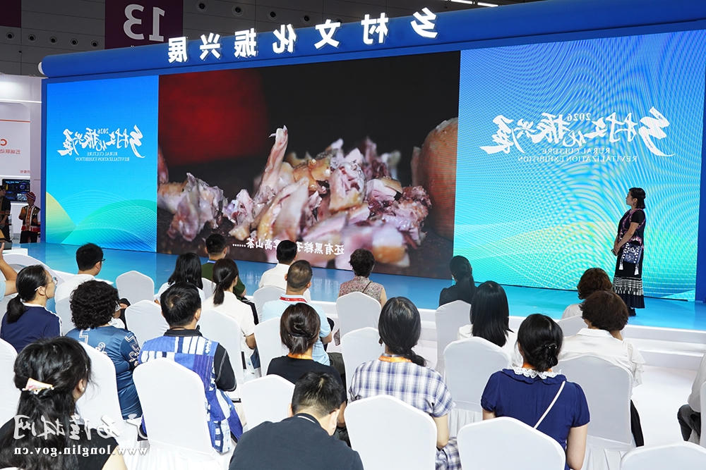推介会现场